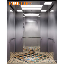 Center Opening Passenger Elevator Hairline Stainless